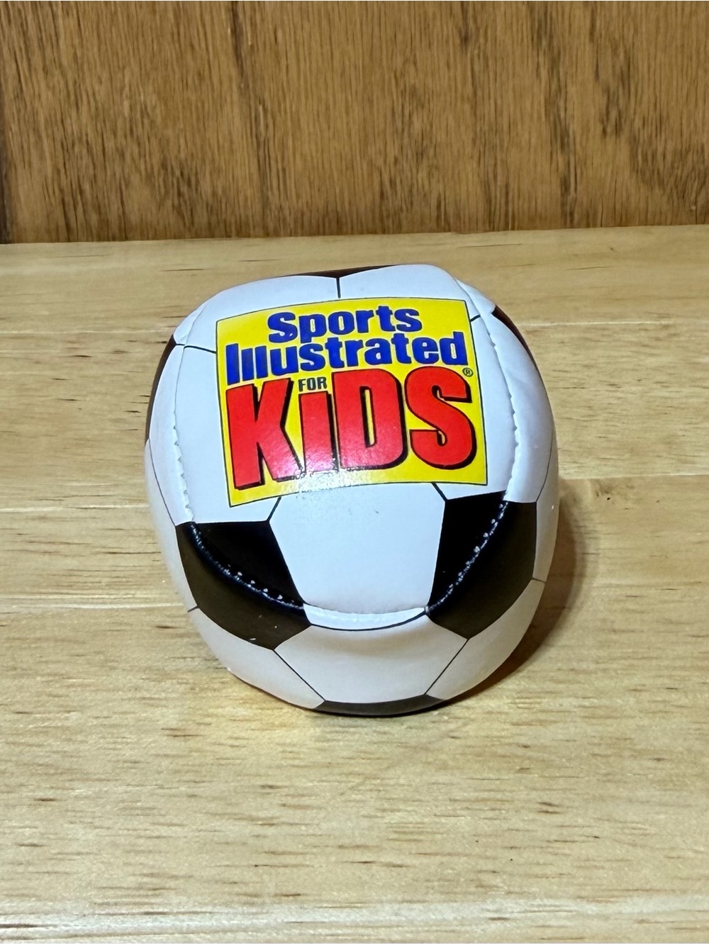 Subway Kids Toy Sports Illustrated Kids Mini Soccer Ball Hackey Sack 1998 2”